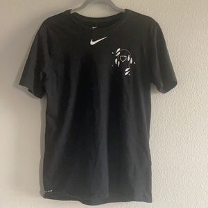 The Nike Tee Dri Fit Black Tshirt